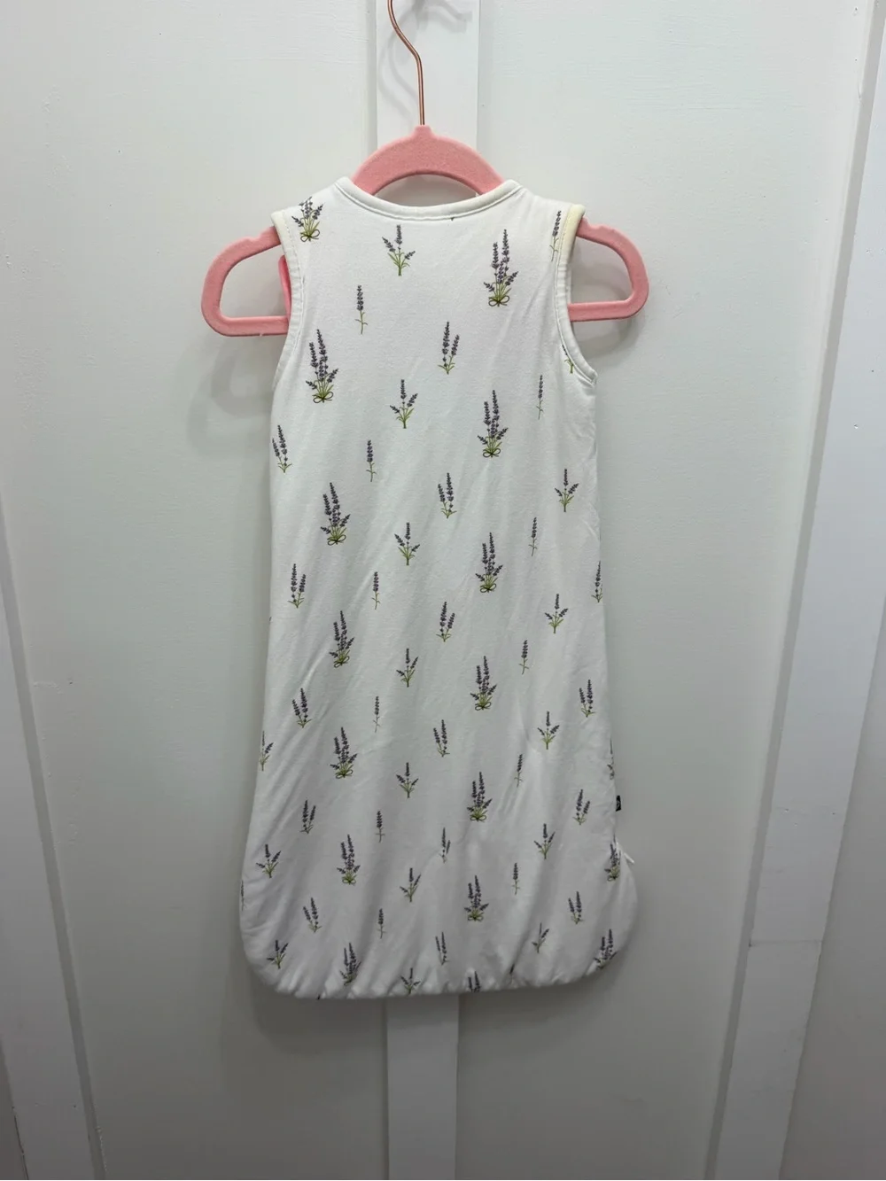 Kyte BABY bamboo sleep sack in Lavender print size XS 1.0tog